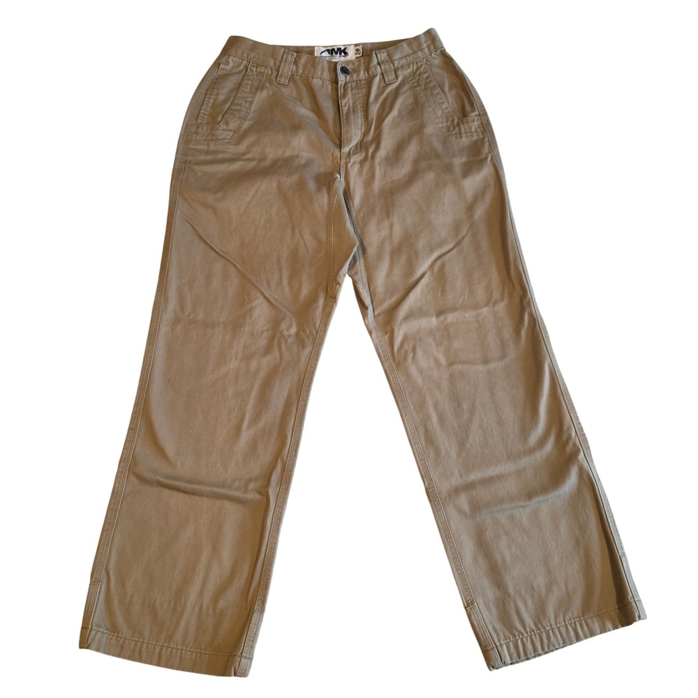 Mountain Khakis Original Mountain Pants Mens 32x30 Tan Cotton Canvas Relaxed Fit